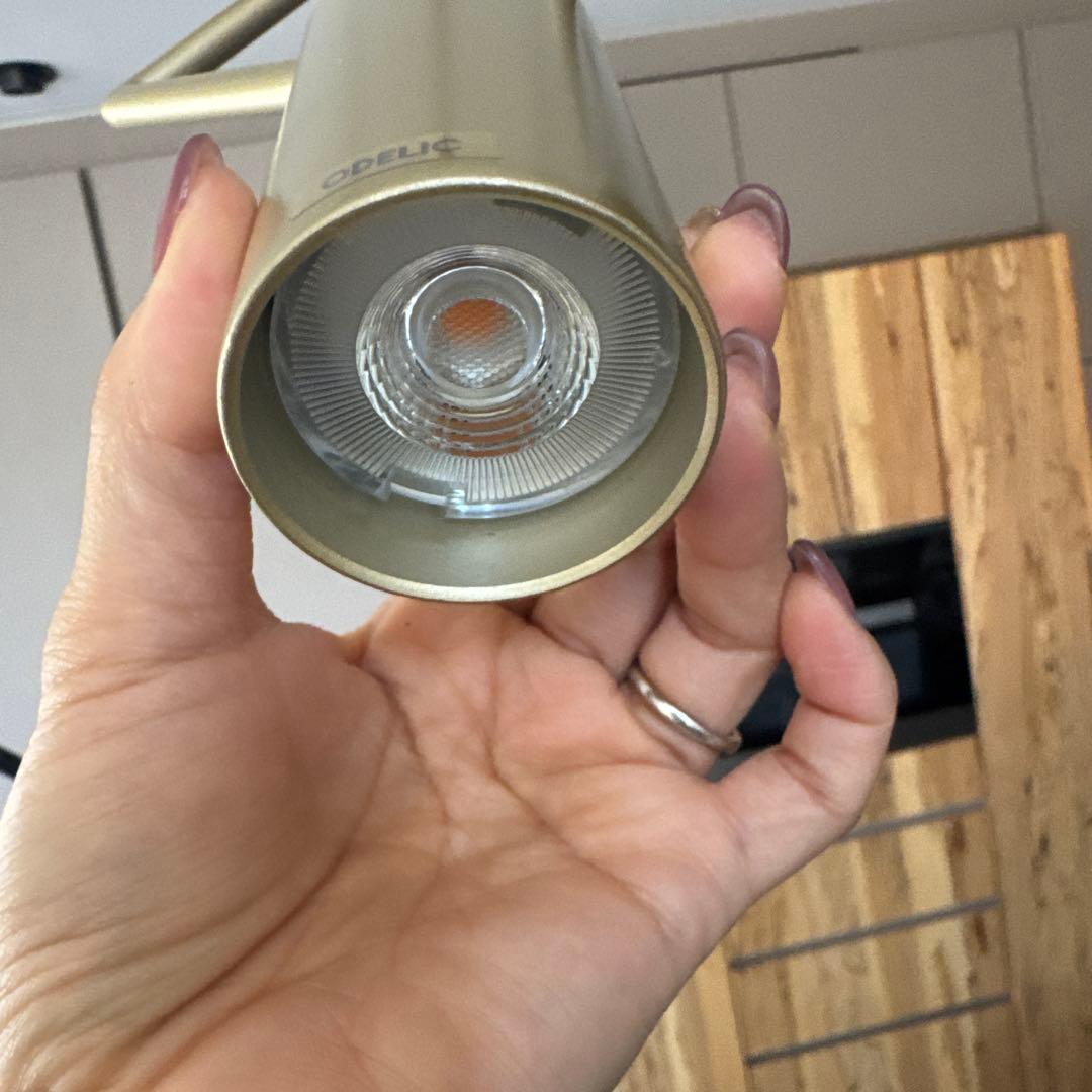 オーデリック　OP252765R　ペンダントライト サテンゴールド 2個セット