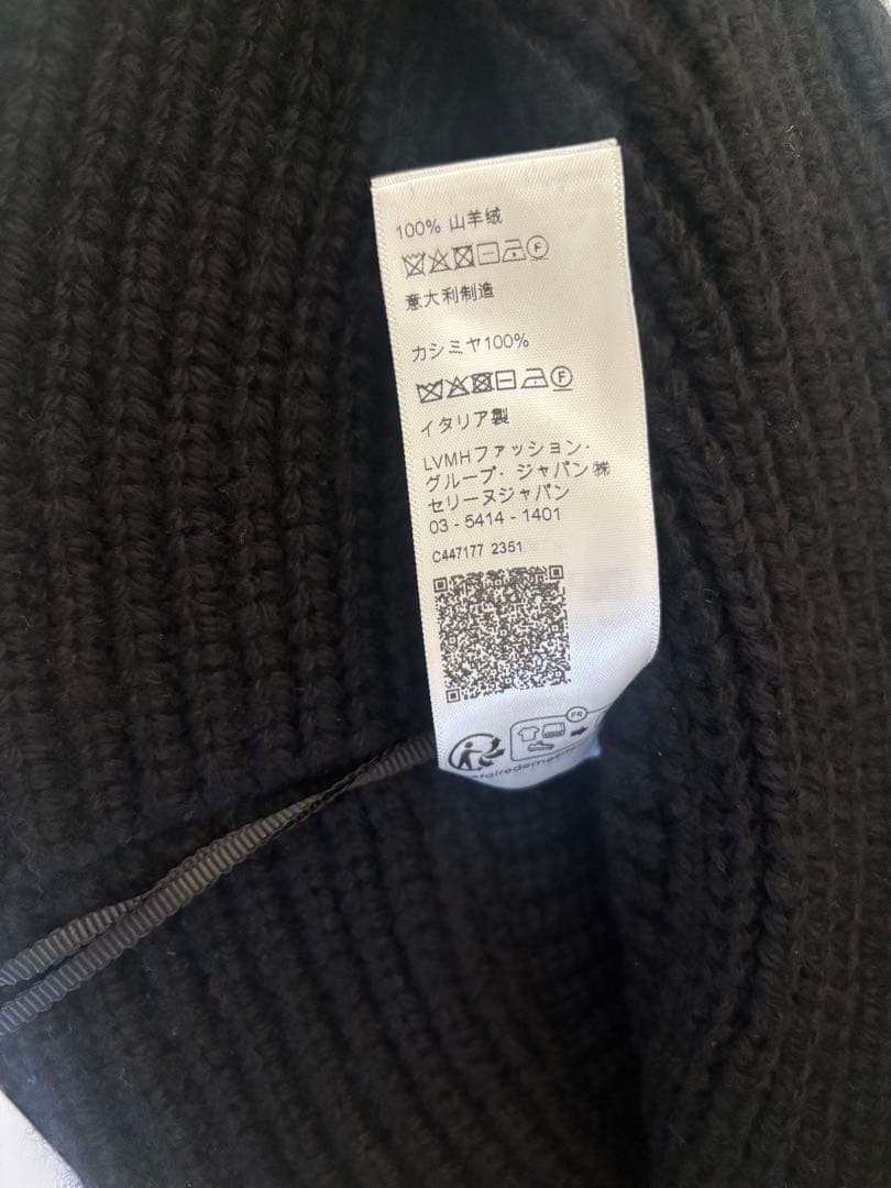 新品タグ付き✨CELINE セリーヌ トリオンフ ニットキャップ バケットハット