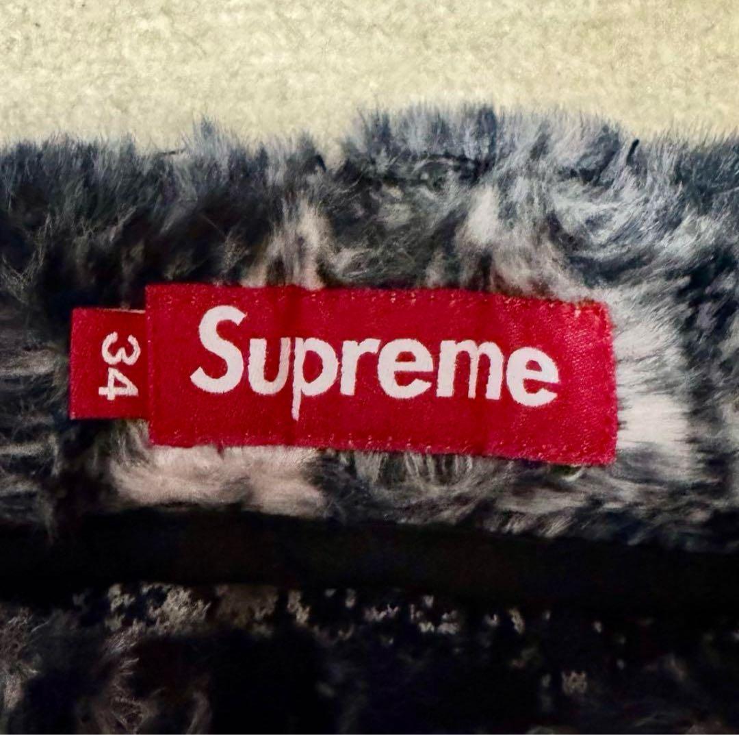 パンツ Supreme 24SS Faux Fur Short \"Black\"
