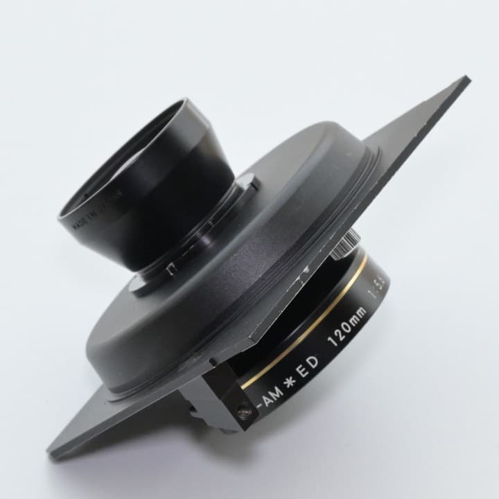 ニコン NIKKOR AM ED 120mm F5.6 凹みボード