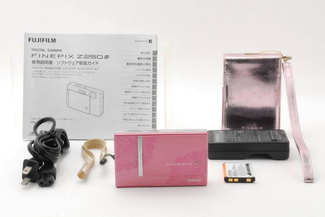 【ケース付】富士フイルム FUJIFILM FINEPIX Z250fd ピンク