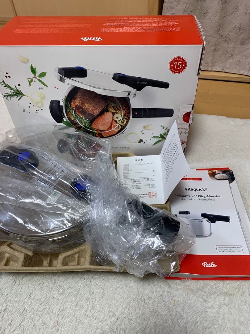 【ほぼ未使用】 フィスラー (Fissler) ビタクイック 3.5L 圧力鍋