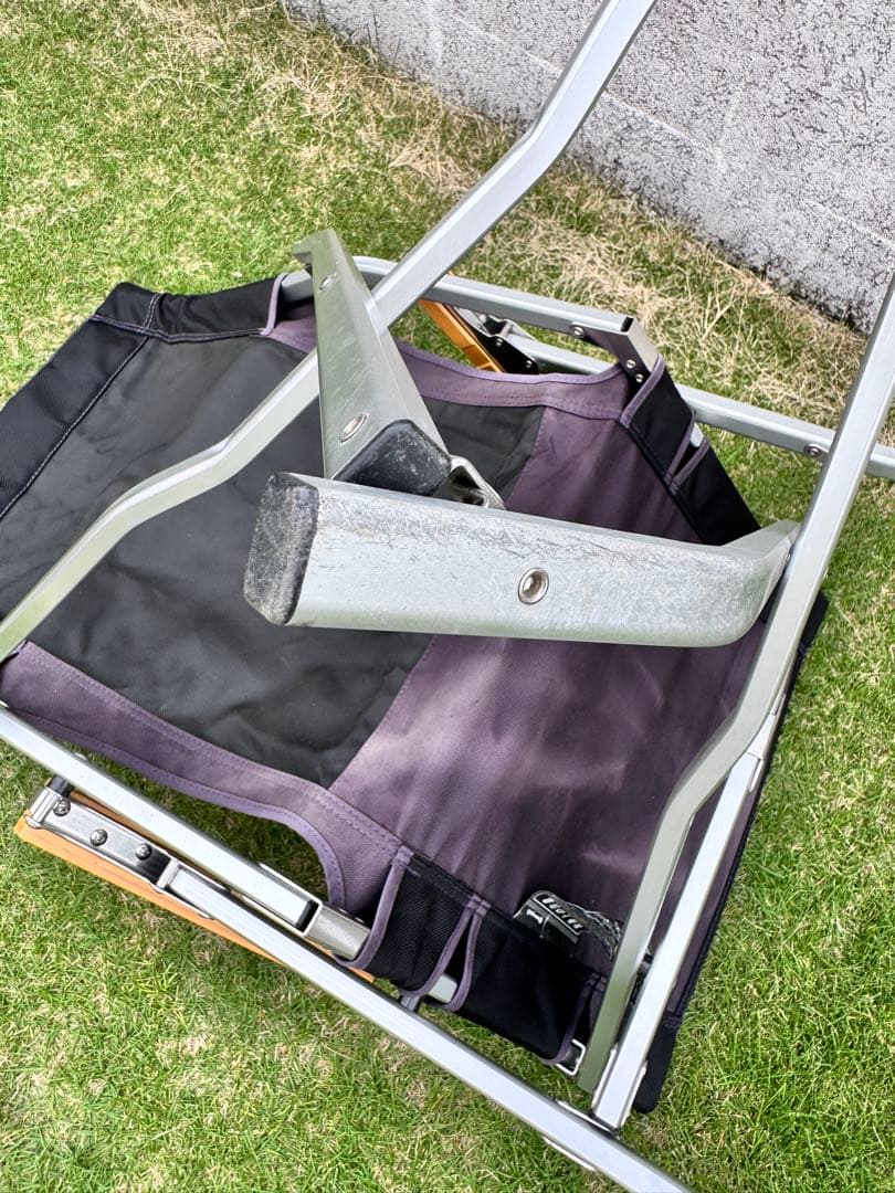 スノーピーク ガーデンローチェア30 ブラック S-4