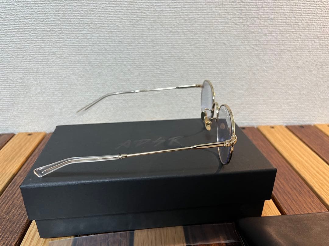 [超美品] A.D.S.R. BONA 06 サングラス ゴールドフレーム