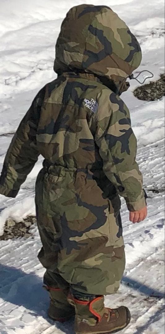 THE NORTH FACE 迷彩 スキー スノーボードウェア（子ども用）