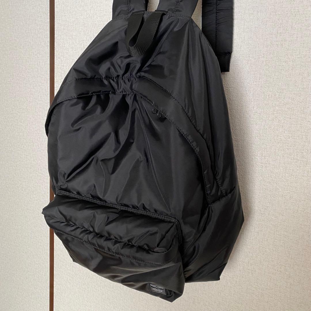 ア*ツ様 ブラックコムデギャルソン×PORTER バックパック 廃盤モデル 大サ