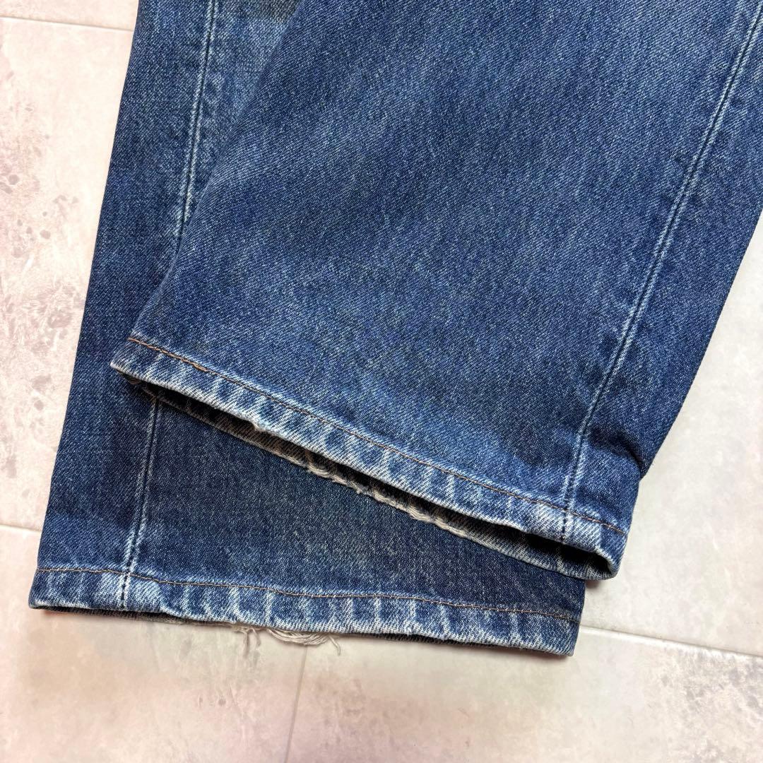【USA製】リーバイス501 00年 W33 鬼ヒゲ ハチノス デニムパンツ