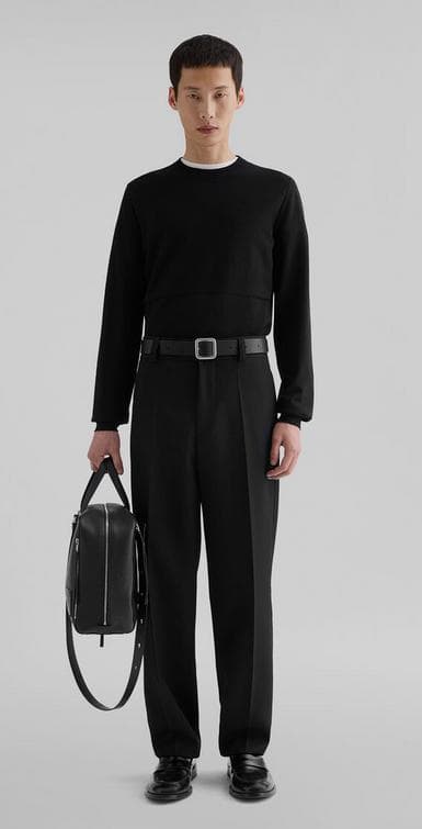 未使用Lightweight Wool Gabardine スラックス