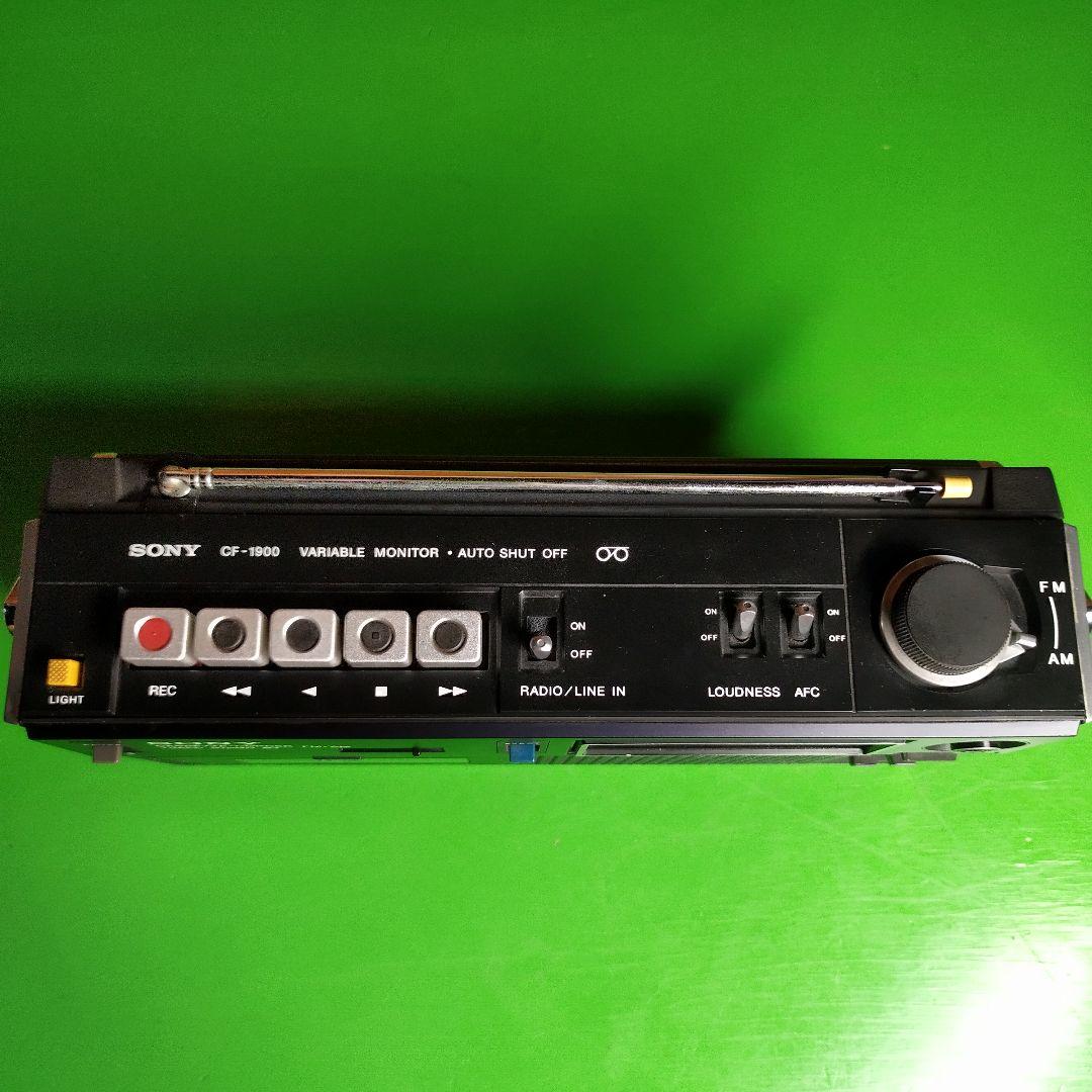 SONY　２BAND ラジカセ　CF-1900