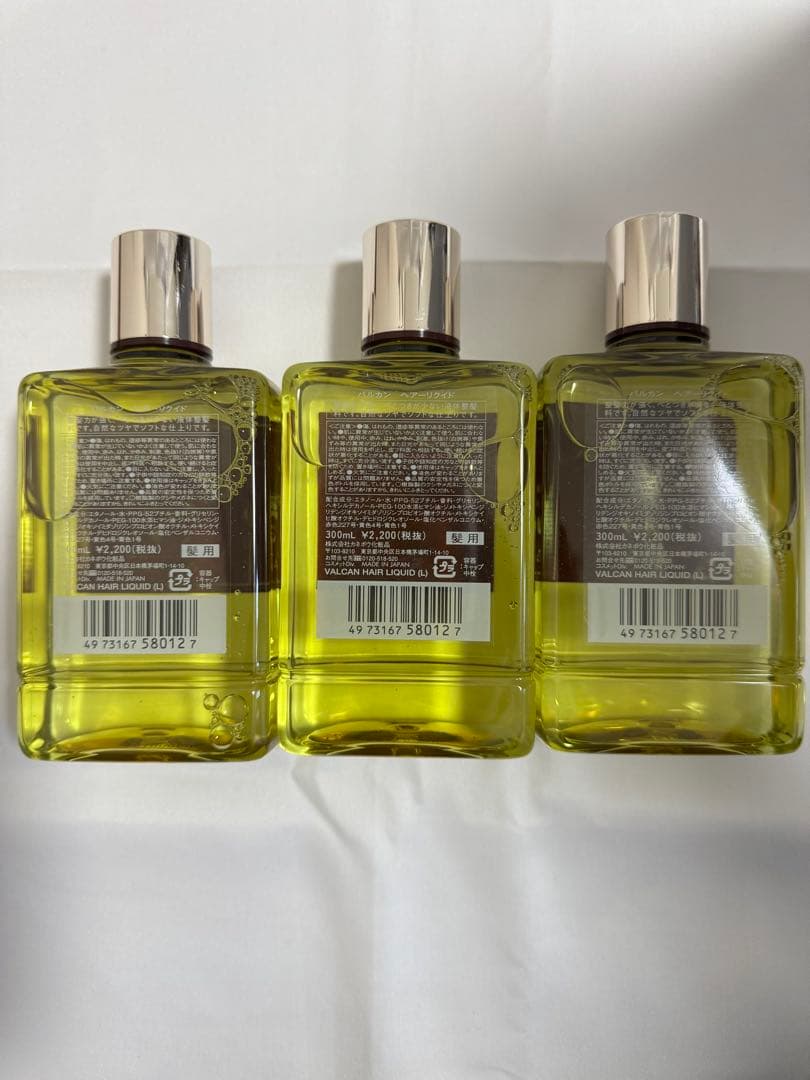 カネボウ　バルカン　ヘアートリクイド L 300ml 3本セット