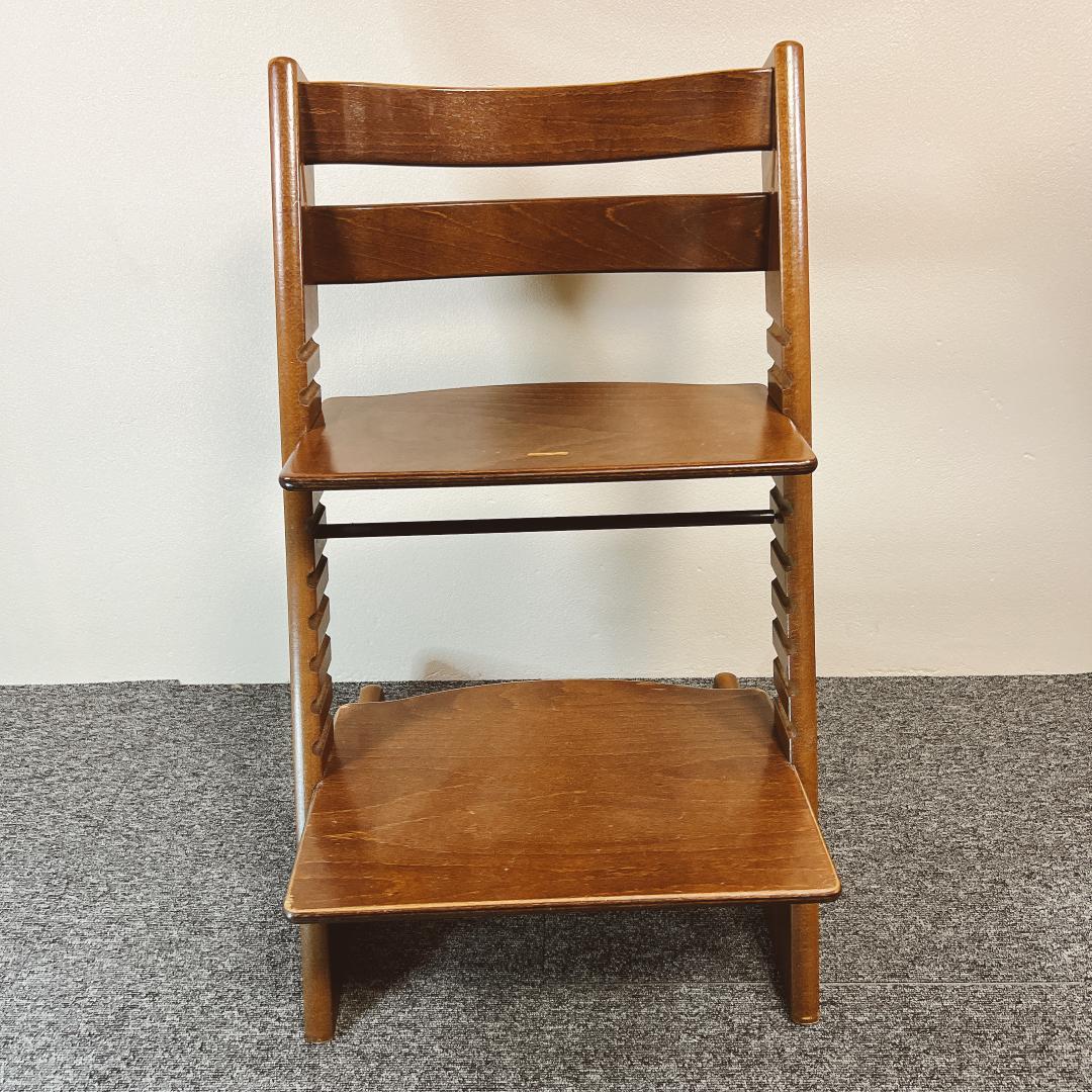 【良品】ストッケー　トリップトラップ　ブラウン　シリアル3