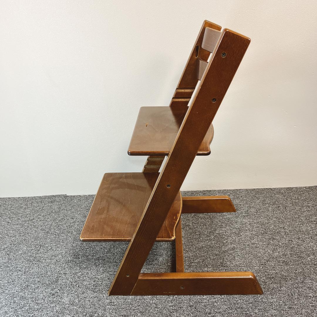 【良品】ストッケー　トリップトラップ　ブラウン　シリアル3