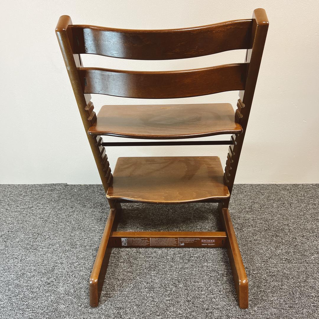 【良品】ストッケー　トリップトラップ　ブラウン　シリアル3