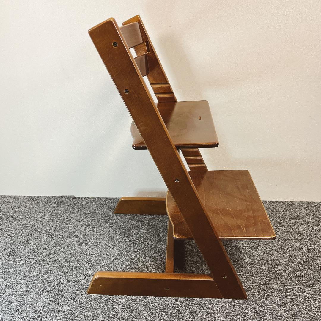 【良品】ストッケー　トリップトラップ　ブラウン　シリアル3