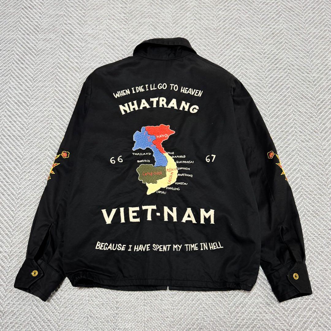 美品 ビームスボーイ テーラー東洋 別注 ベトジャン ブラック F 希少 大人気