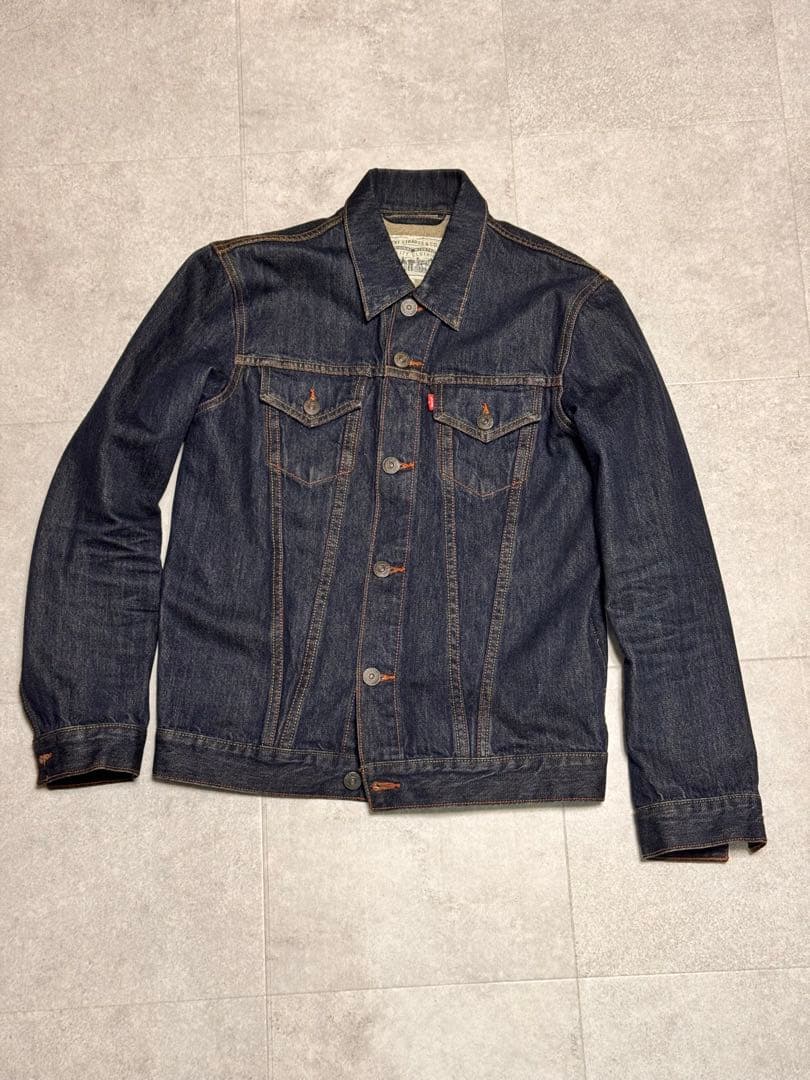 リーバイス　Levi's デニムジャケット3rd Gジャン　濃紺