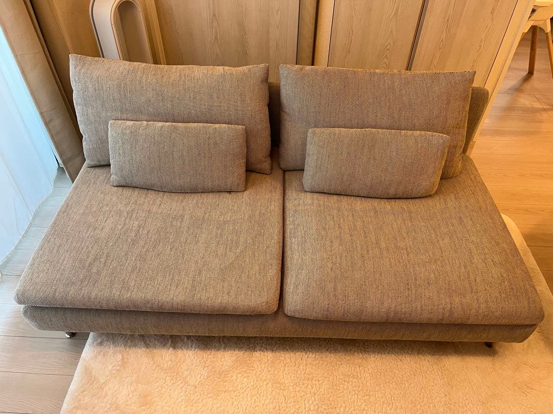 【使用期間1年、送料込み】IKEA ソーデルハムン ３人掛けソファ