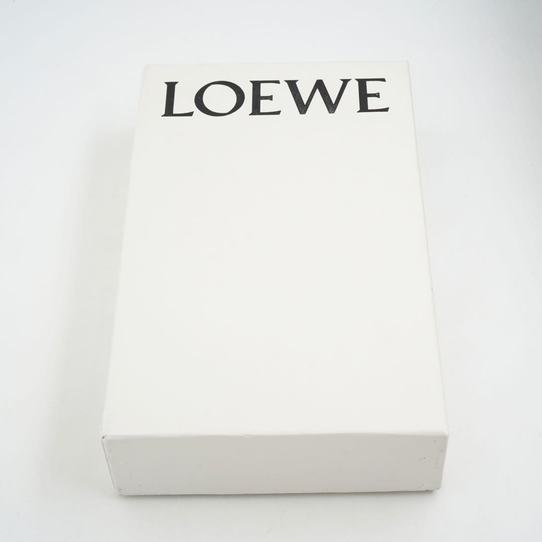 ✨未使用展示品・箱付き✨　LOEWE 長財布　バーティカルウォレット　アナグラム