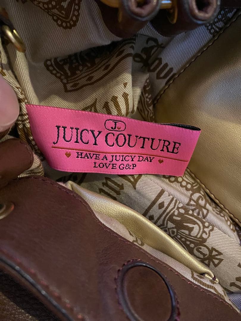 juicy coture 本革　バッグ