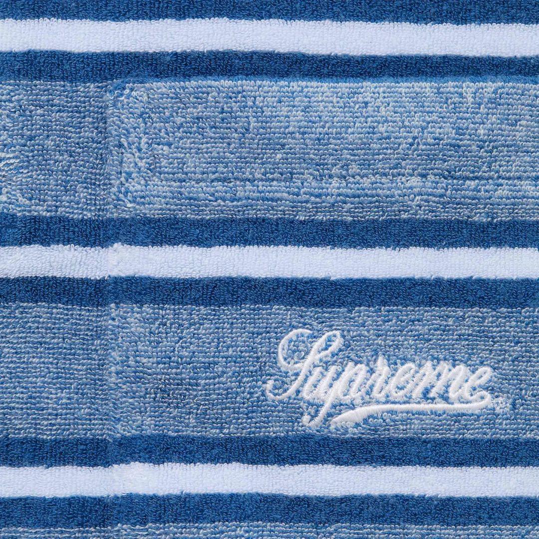 トップス Supreme Stripe Terry S/S Polo 
