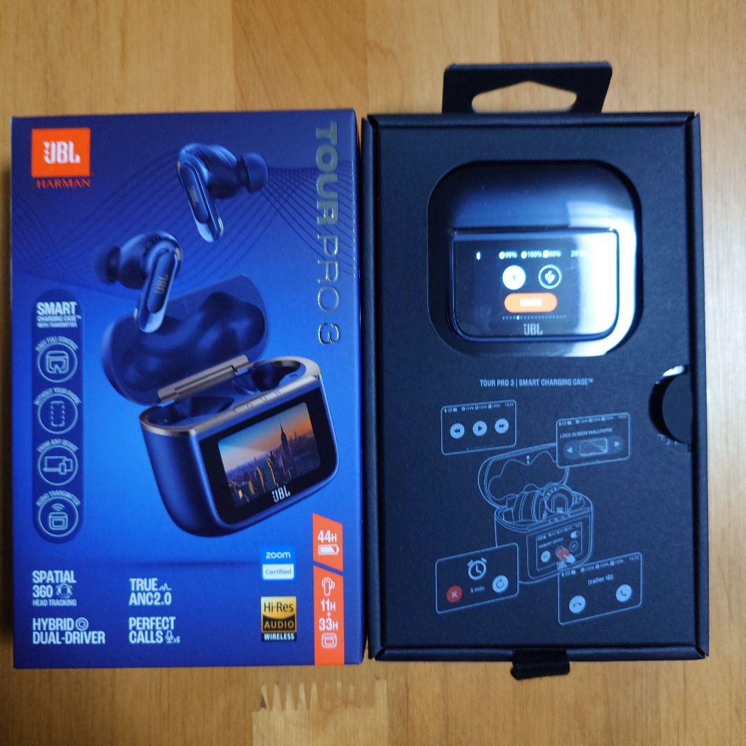 JBL TOUR PRO3 2025年 12月 購入 Amazon限定 ブルー