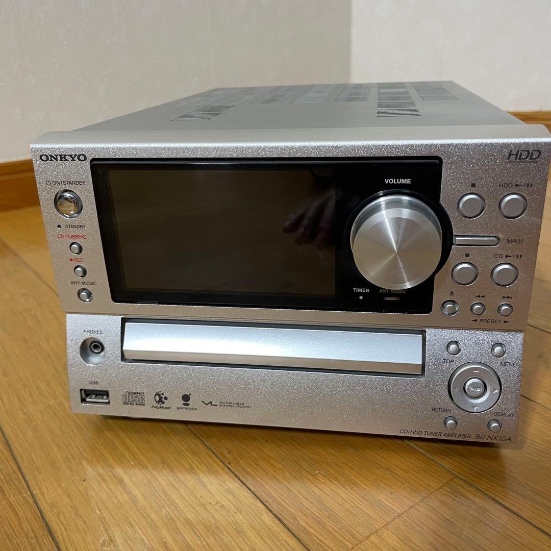 ONKYO CD/HDDチューナーアンプシステム BR-NX10A(S