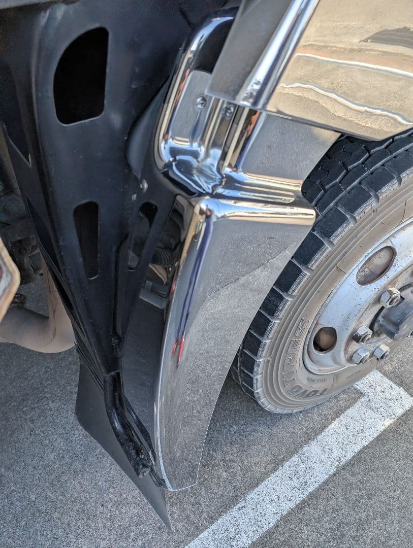 グラプロ前期　メッキフェンダーカバー　低床四軸