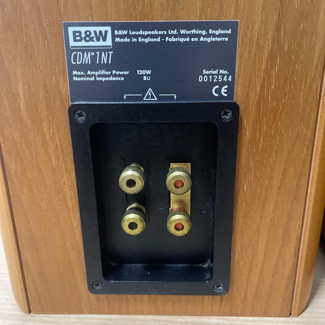 B&W スピーカー　CDM ￼1NT ジャンク品