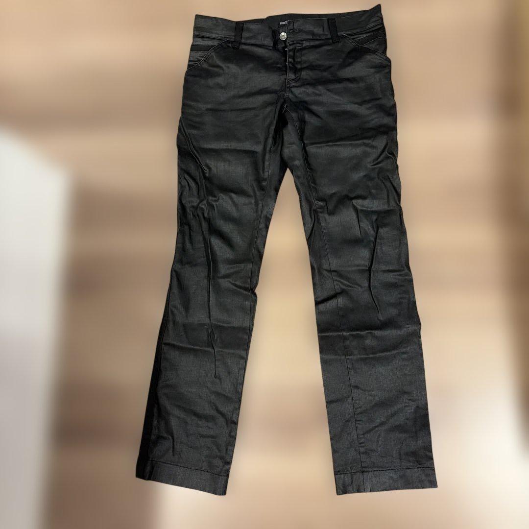 DOLCE&GABBANA archiveコーティングデニム メタルロゴ