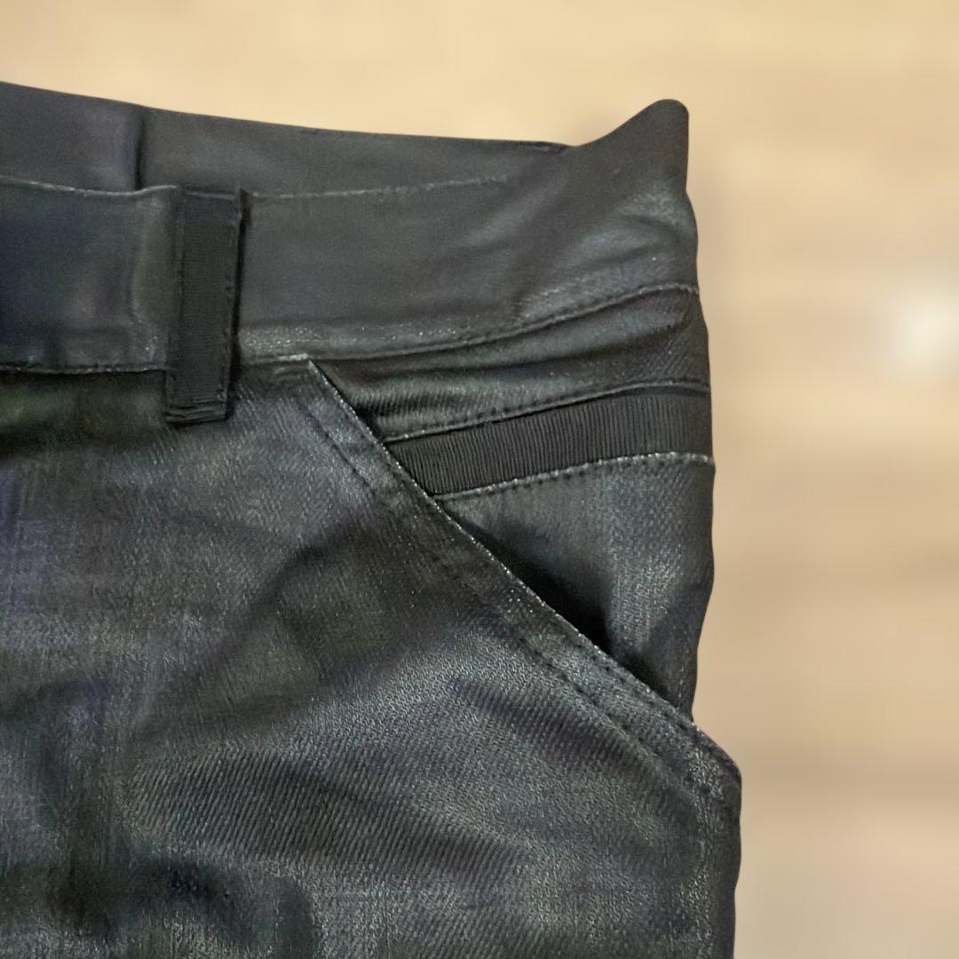 DOLCE&GABBANA archiveコーティングデニム メタルロゴ