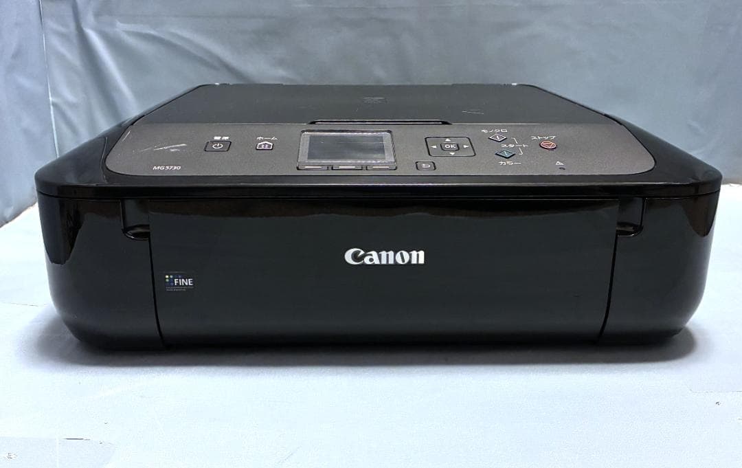 【動作OK】印刷枚数極少！！　Canon　キャノン　プリンタ　MG5730