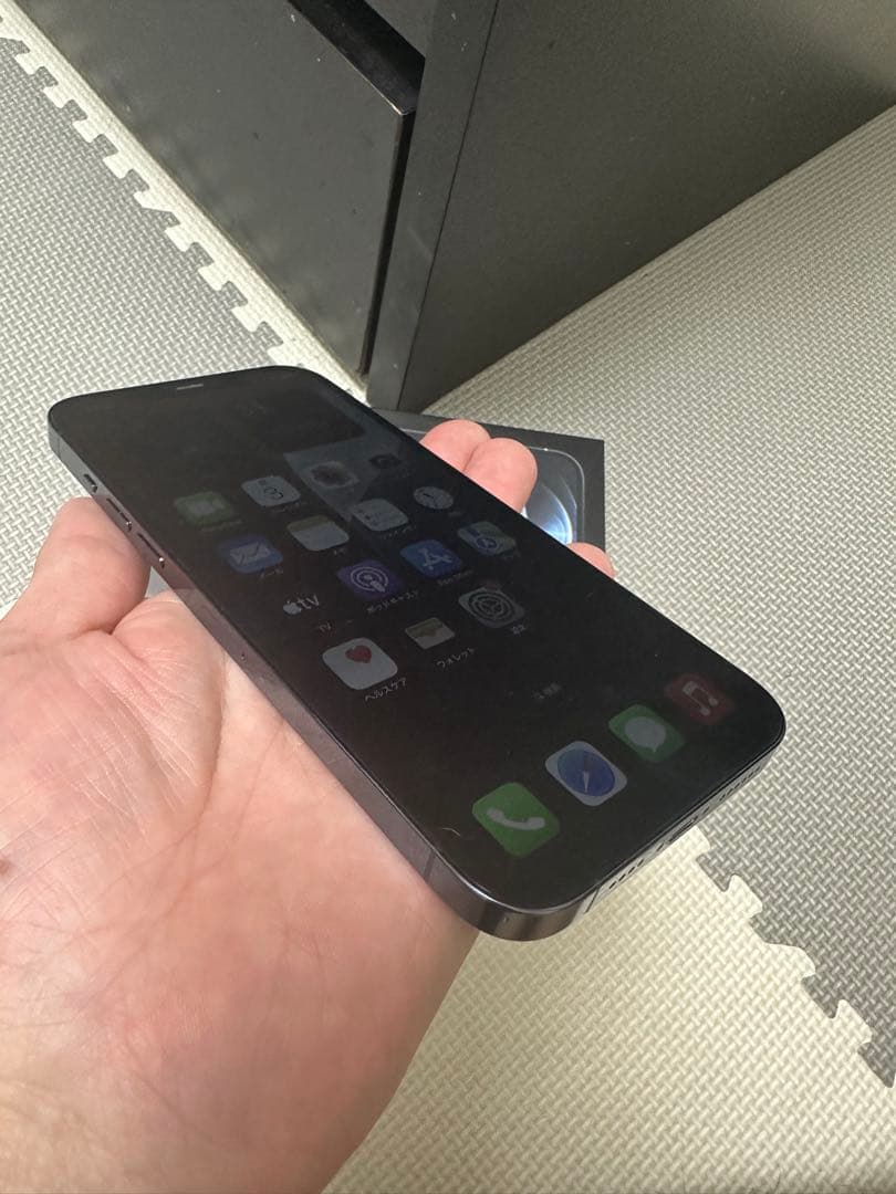 miaApple iPhone 12 Pro max 128GB ブルー