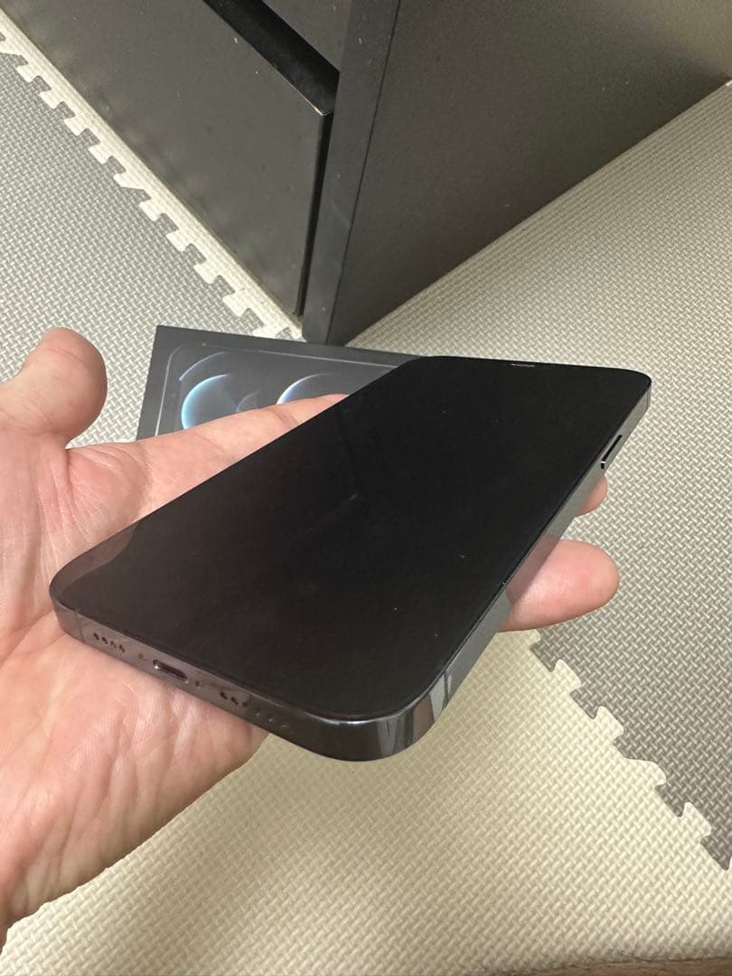 miaApple iPhone 12 Pro max 128GB ブルー