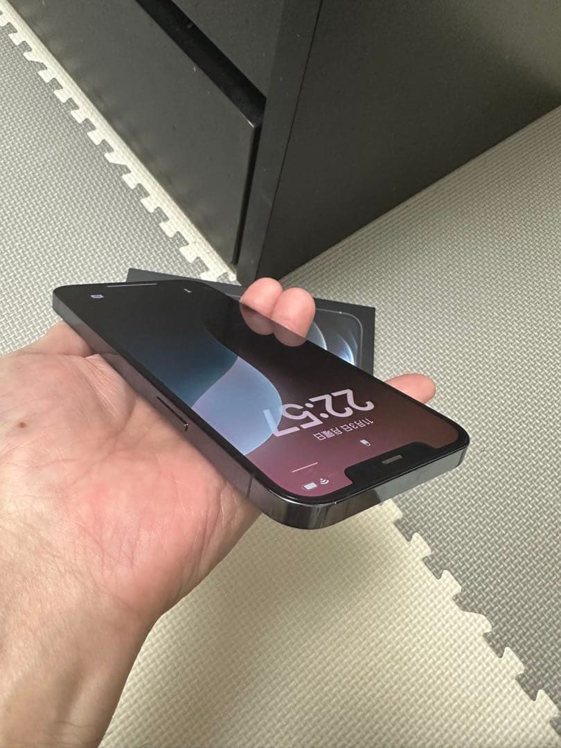 miaApple iPhone 12 Pro max 128GB ブルー