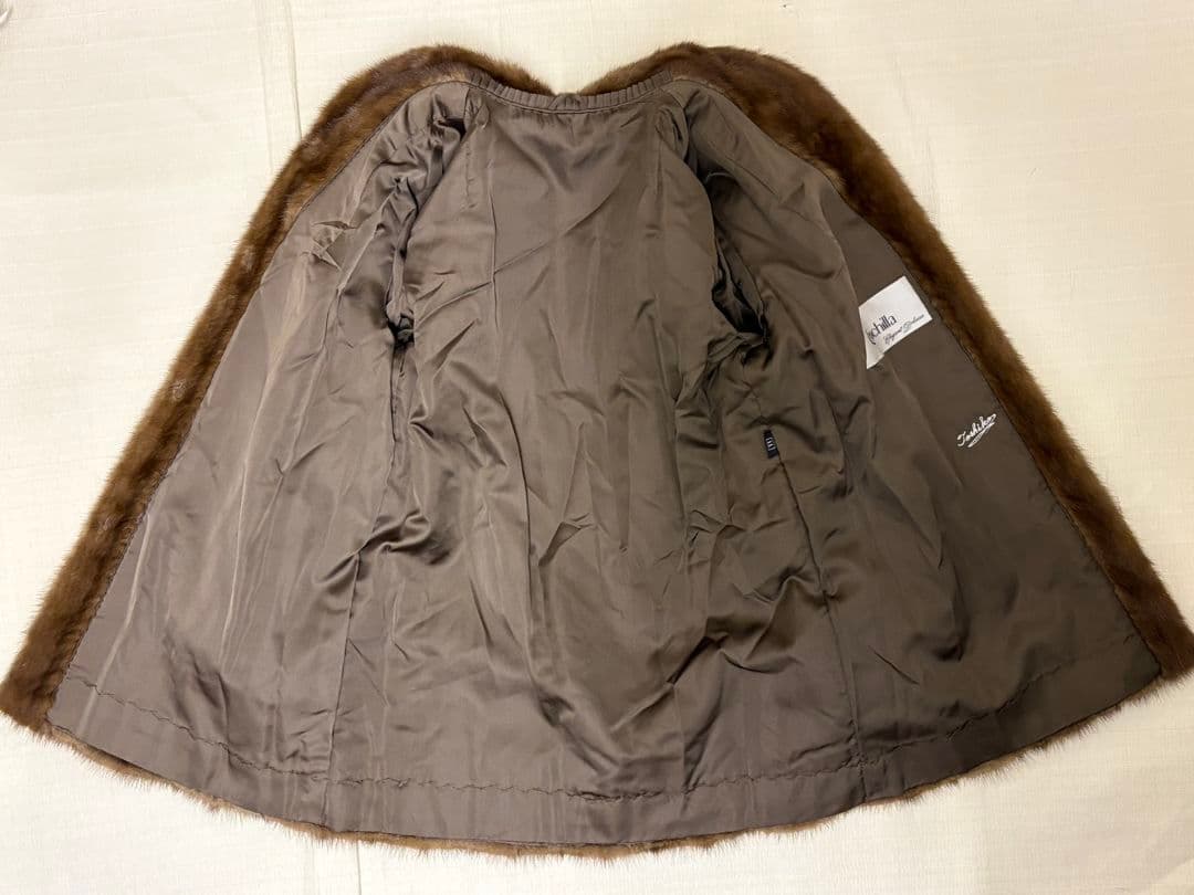 Chinchilla Elegant Deluxe ミンク 毛皮 601255