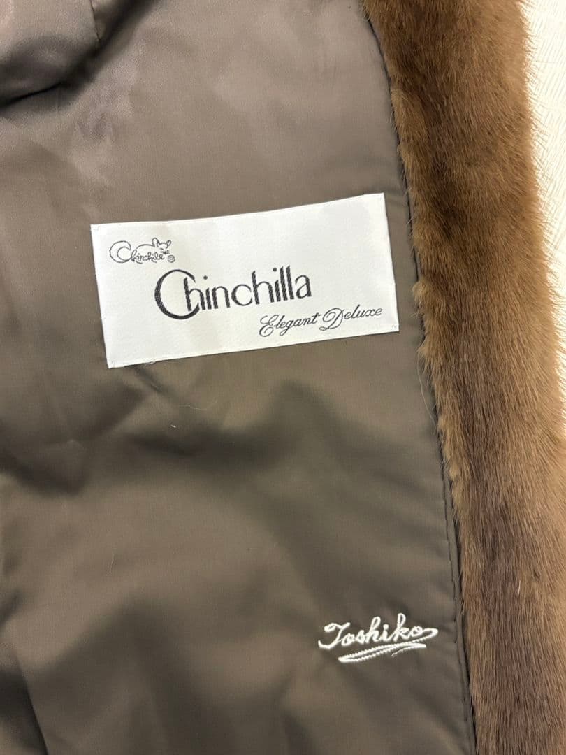Chinchilla Elegant Deluxe ミンク 毛皮 601255