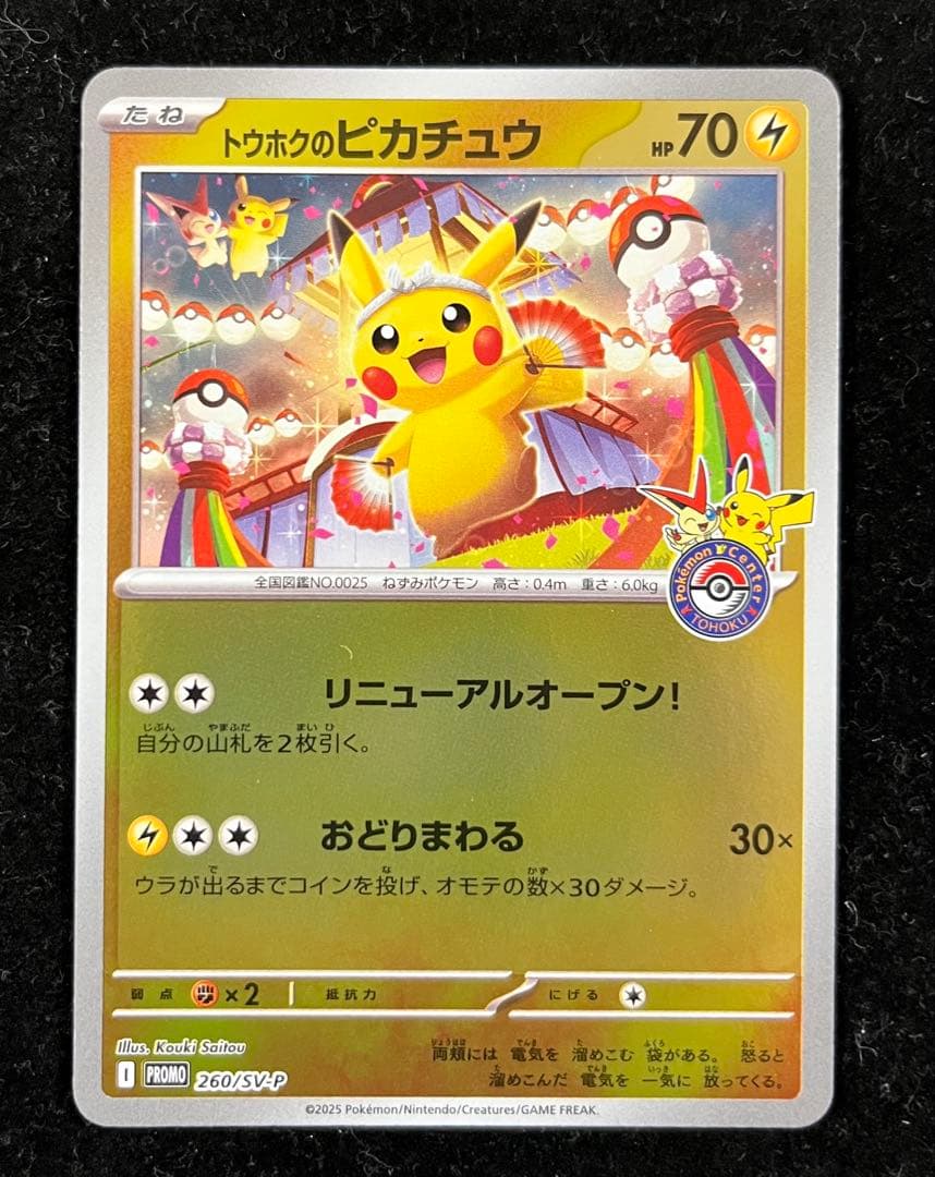 トウホクのピカチュウ ②