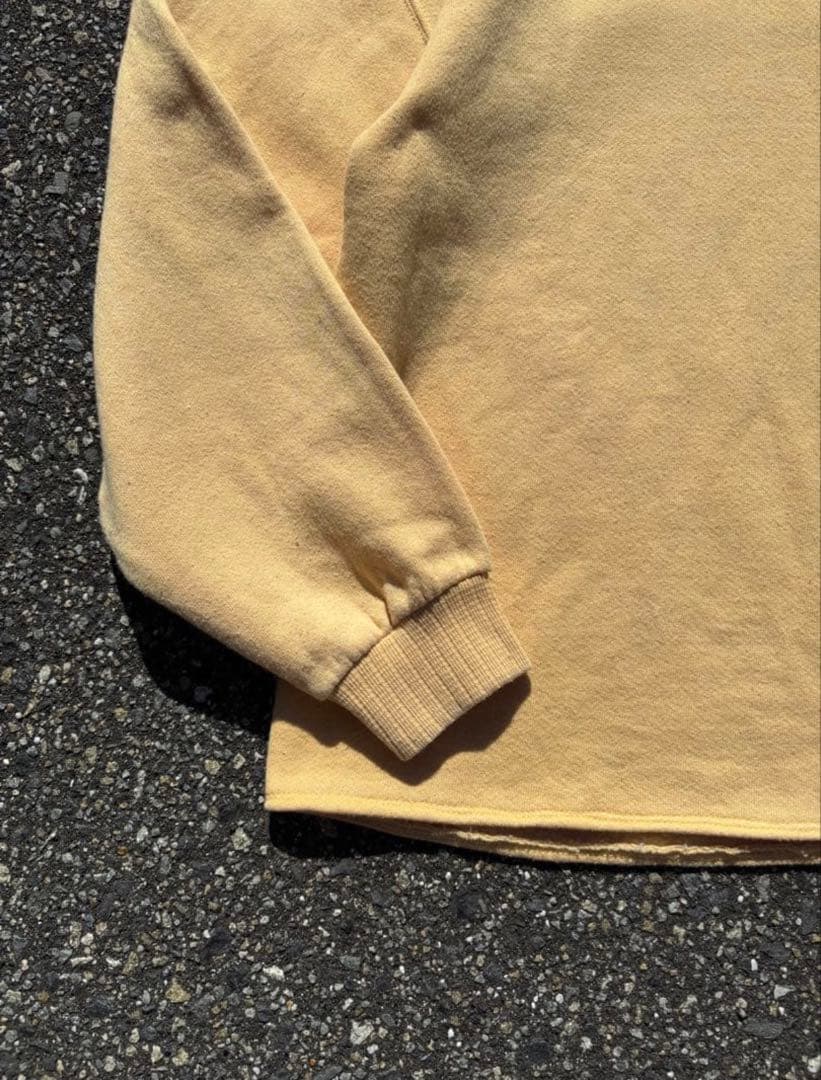 80s ラッセルアスレチック スウェット 針抜きリブ usa製 短丈