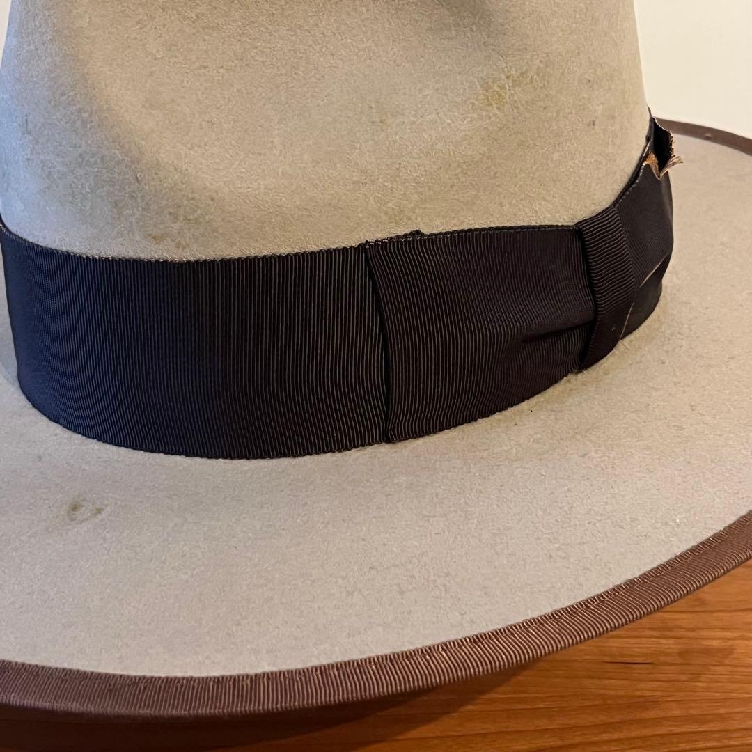 STETSON VINTAGE FINISH SE999 59cm ベージュ