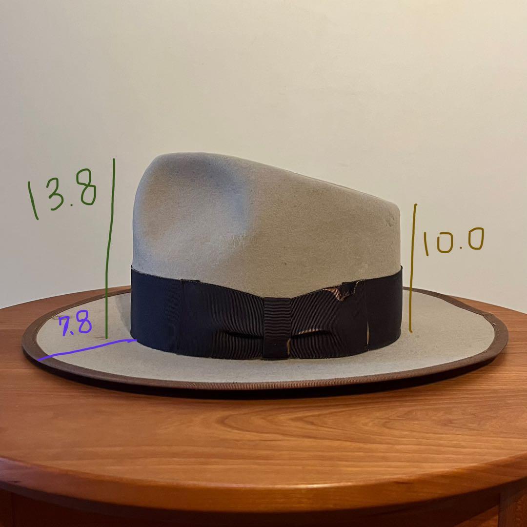 STETSON VINTAGE FINISH SE999 59cm ベージュ