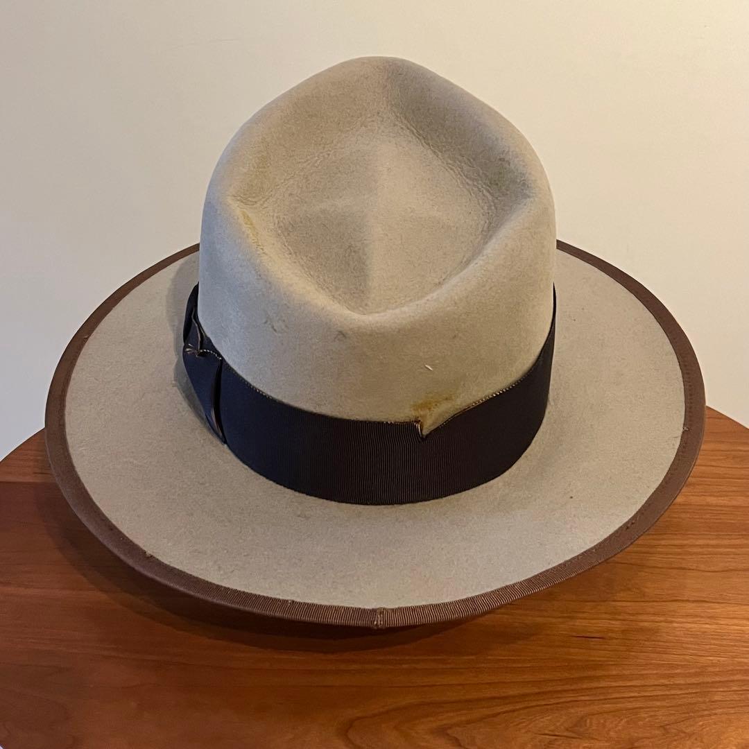 STETSON VINTAGE FINISH SE999 59cm ベージュ