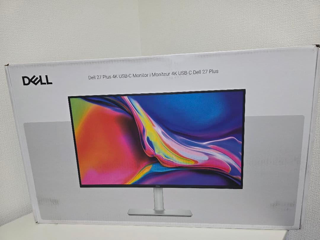Dell 27インチ 4K 120Hz USB Type-C モニター 本体