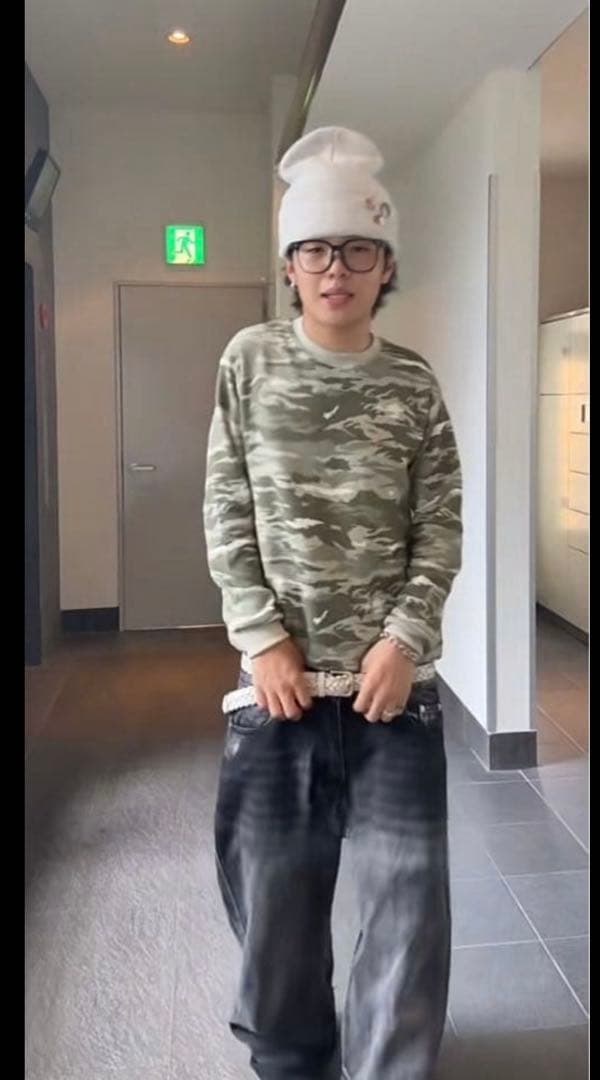 FTW 迷彩サーマル 完売品 y2k Hayato ishizawaさん着用