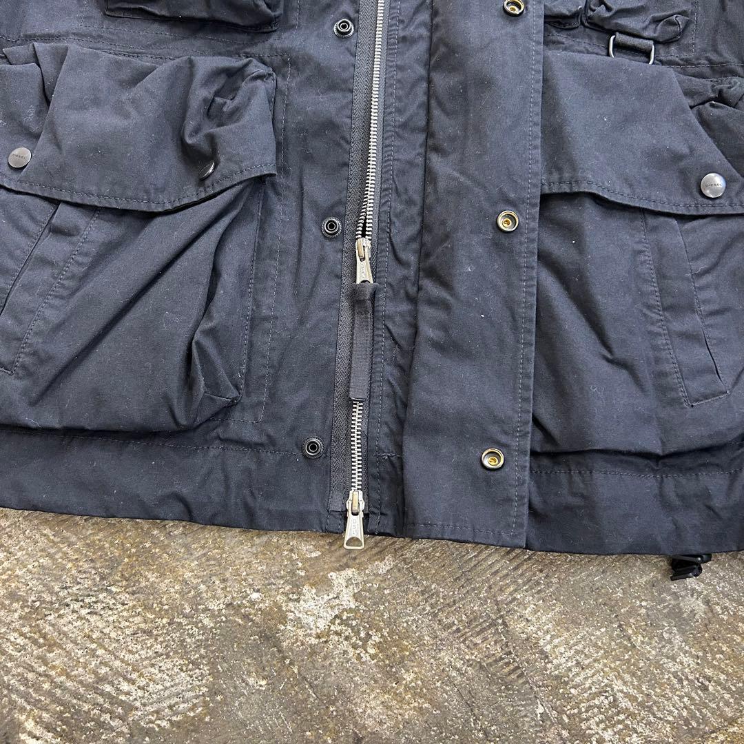 DIESEL ディーゼル ミリタリージャケット サイズS(日本サイズM〜L程度)