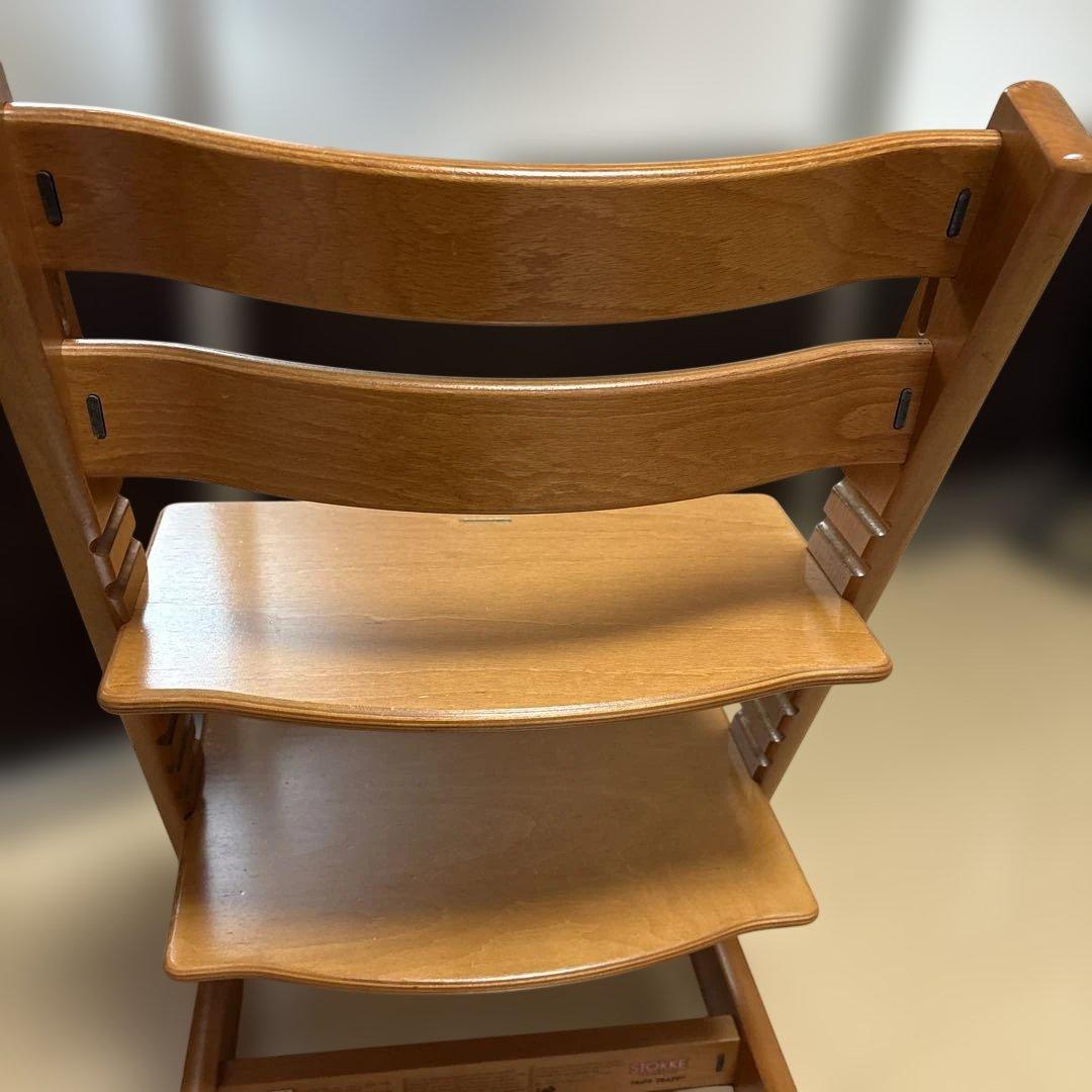 ストッケ トリップトラップ ナチュラルブラウン 旧型 木製ガード対応