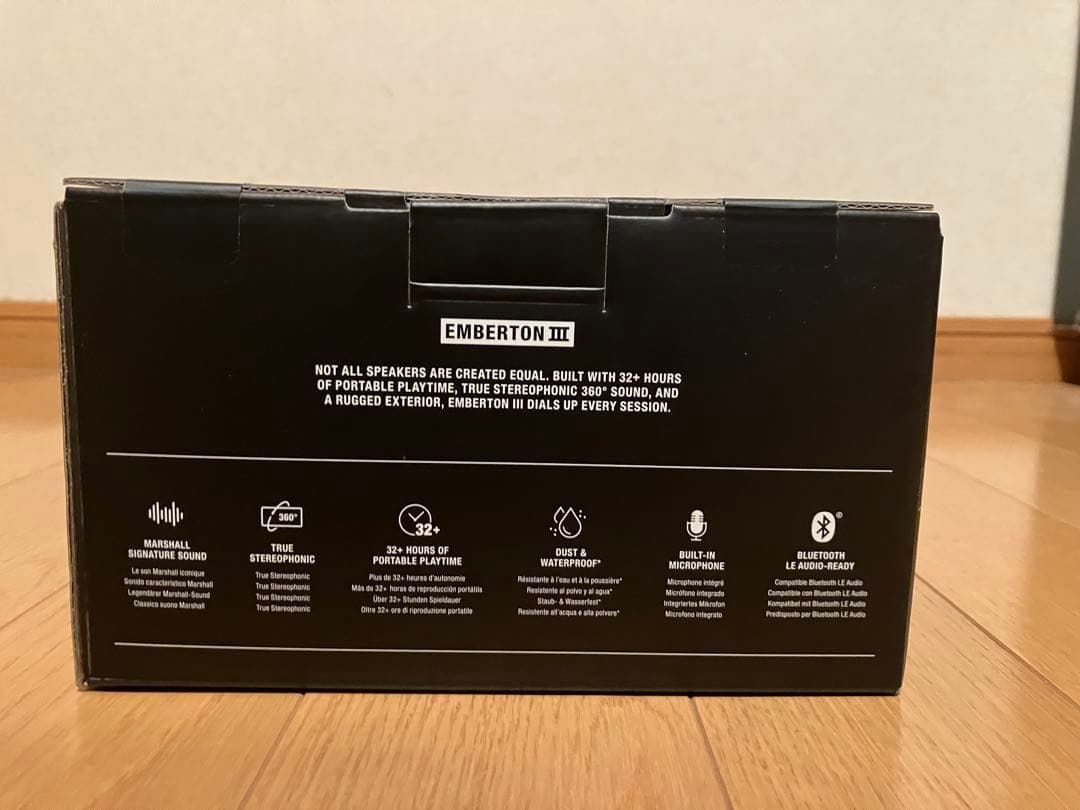 Y 【新品未開封】Marshall EMBERTON Ⅲ エンバートン