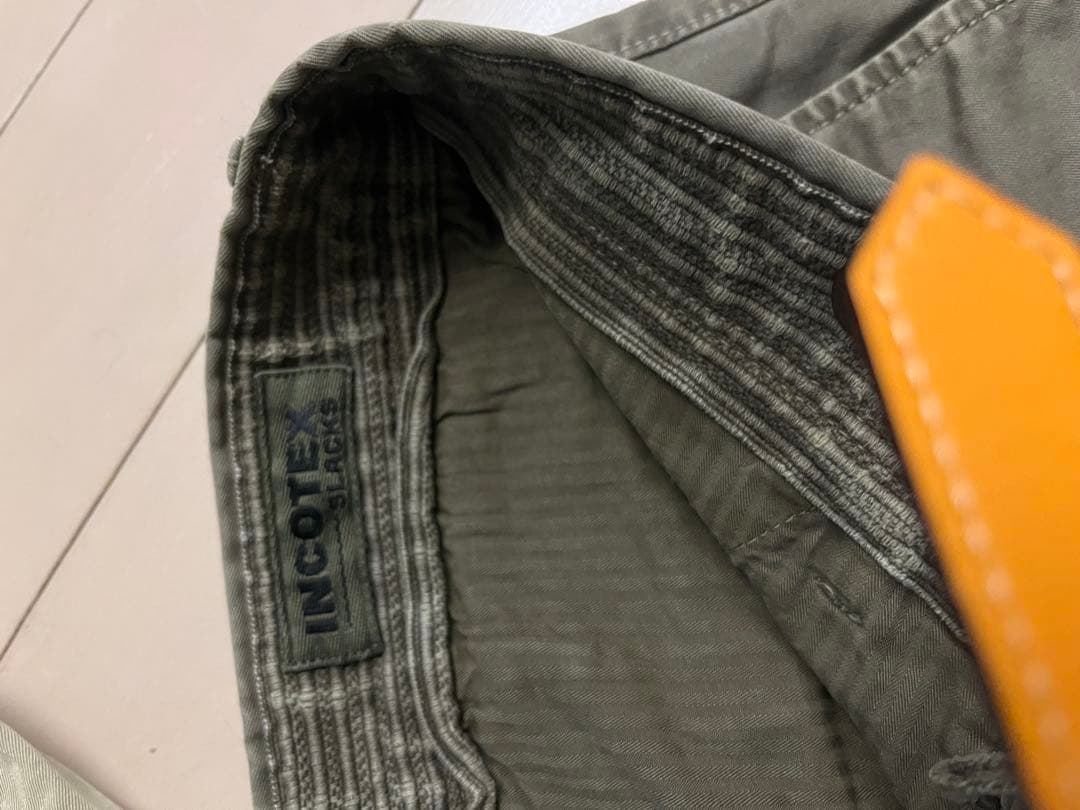 専用ベージュのみincotex インコテックス チノパン 31&32