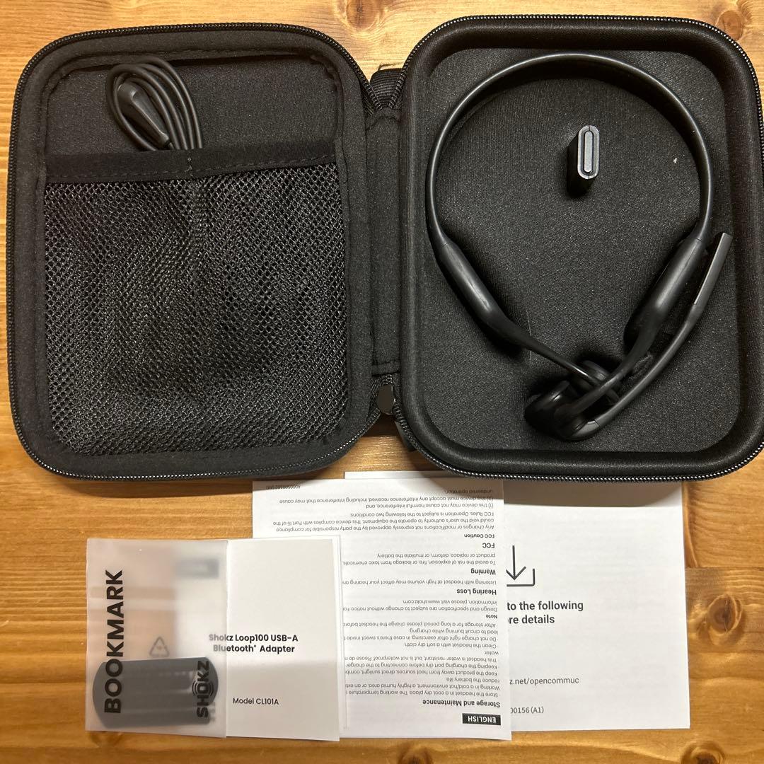 SHOKZ OPENCOMM UC 骨伝導イヤホン