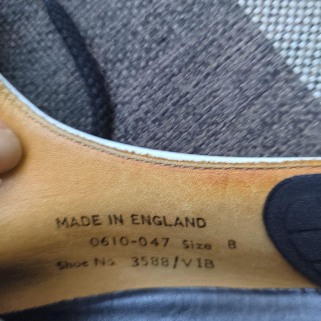 ジョージコックス ラバーソール3588 ホワイト UK8