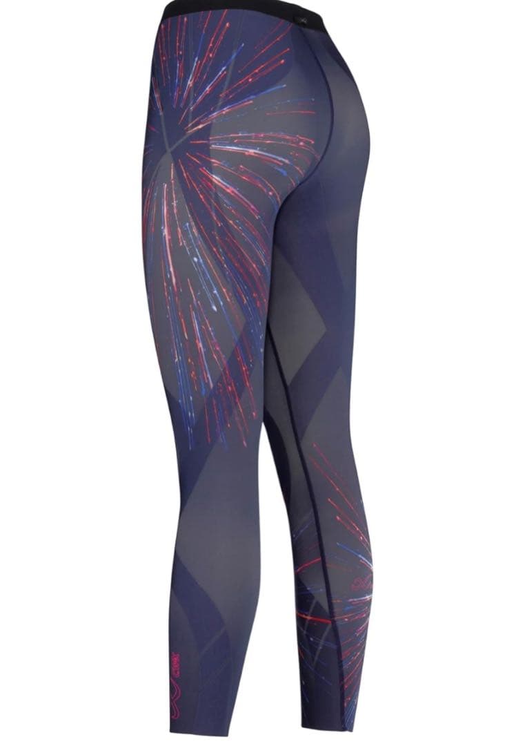 《美品》CW-X レディススポーツタイツ ネイビー ジェネレーターモデル2.0